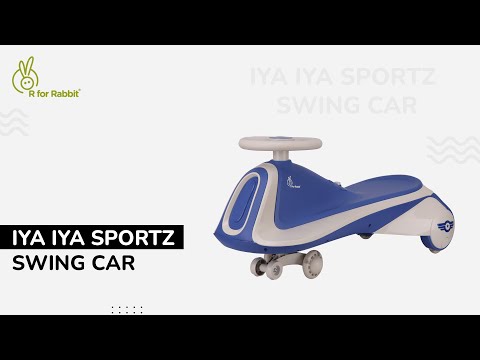 R for Rabbit Iya Iya Sportz swing car for kids Installation Video