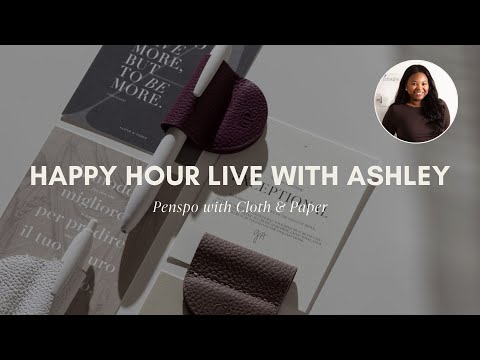 Penspo with Cloth & Paper | Happy Hour Live