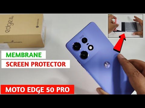 Moto Edge 50 Pro Membrane Screen Protector | Membrane Screen Gaurd For Moto Edge 50 Pro