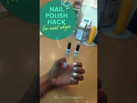 I recently found out about this EASY nail polish hack! Have you tried it before?