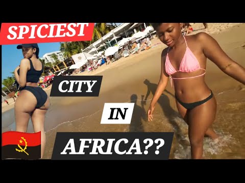 ANGOLA 🇦🇴 LUANDA BEACH AFRICAN AMERICAN 😱 WOW! @travelconnect1