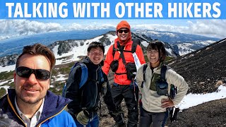 I decided to talk to every hiker I passed on Mt. Iwate