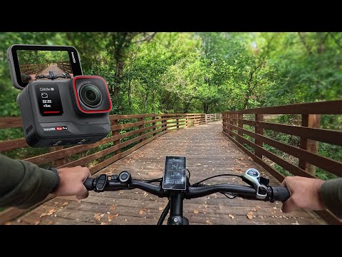 Scenic Alum Creek Trail Ride with Haoqi Eagle | Insta360 Ace Pro Test | Ebike Tour | 4k 60fps