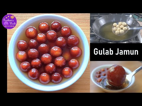 Most Lovable Soft and Juicy Gulab Jamun Recipe