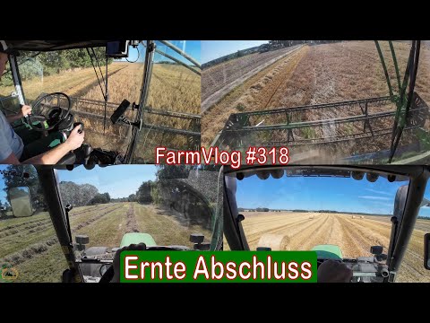 Farmvlog #318: Abschluss Getreideernte 2024