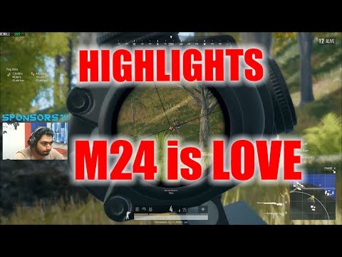 M24 PUBG PC | LOVE FOR PUBG | PUBG KANNADA HIGHLIGHTS | THE GEEK INDIA