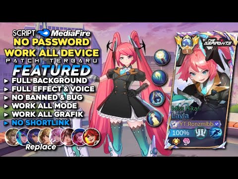 Script Skin Layla Aspirant Miss Hikari No Password Mediafire | Full Effect & Voice - Latest Patch