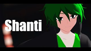 【MMD,UTAUカバー】シャンティ【雨森花緑】