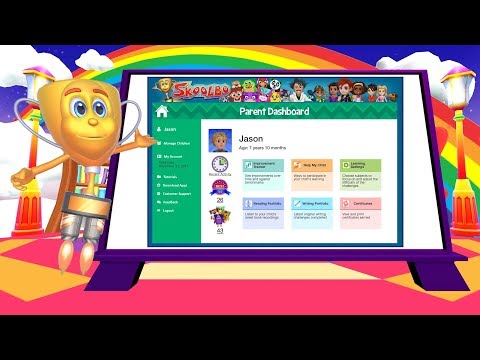 Skoolbo Parent Dashboard Tour