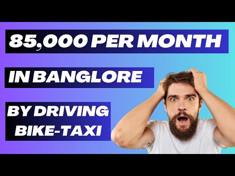 85k per month in Bangalore! Bike Taxi Driver Shocking Video #tcs #infosys #wipro #paytm #jobs #uber