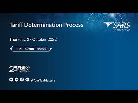 Tariff Determination Process