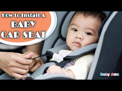 How to Install Baby Car Seat || Infant Car Seat Installation || How To Secure a Child In a Car Seat