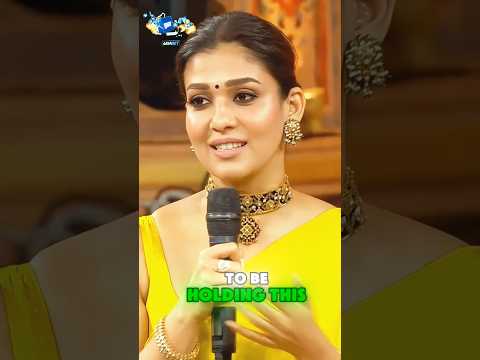 Nayanthara🥺 Very Emotional Moment | Getting Award With Sharukh Khan | Nayanthara Speech