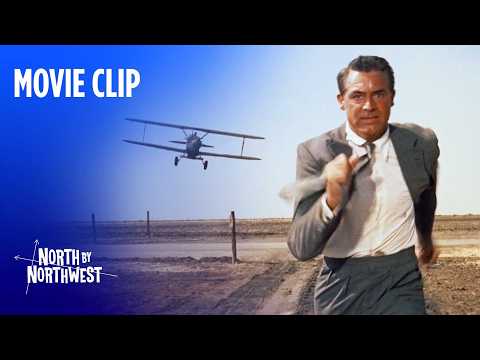 North by Northwest Movie Clip | Crop Duster Chase | Warner Bros. Entertainment