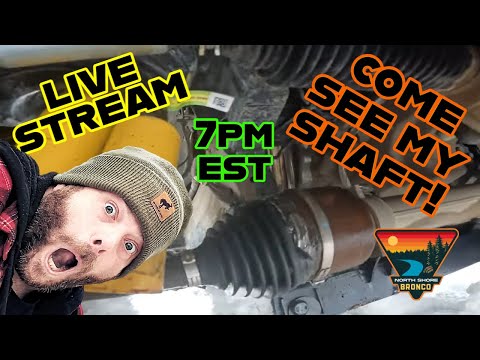 Come See my Broken Bronco Axle Shaft! and find out what made it Break