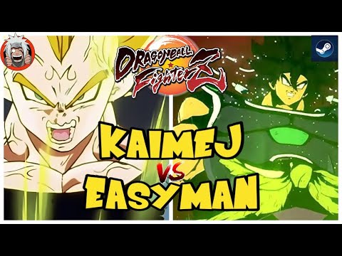 DBFZ Easyman vs Kaimej (VegetaSSJ, GokuSSJ, Gohan) vs (Baby2, Broly, Krillin)