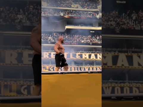 Brock Lesnar Wrestlemania 39 Entrance