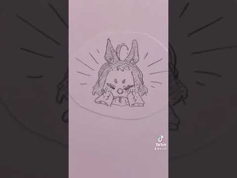 【TikTok】にゃんぱすー描いた #Shorts