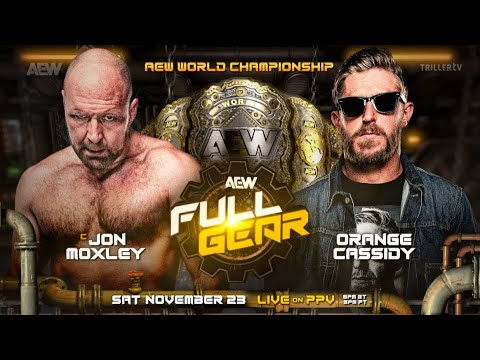 AEW Full Gear Jon Moxley vs Orange Cassidy (SIM)