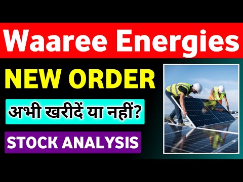 Waaree Energies Share Latest News 🔥 Waaree Energies New Order 🔥 Waaree Energies Share Analysis