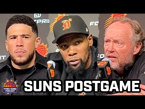 Devin Booker, Kevin Durant & Mike Budenholzer After Ugly Phoenix Suns Loss, New Years Eve