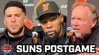 Devin Booker, Kevin Durant & Mike Budenholzer After Ugly Phoenix Suns Loss, New Years Eve