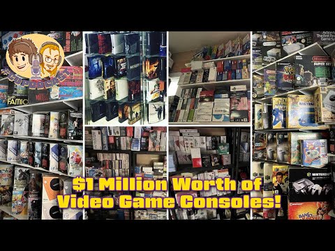 $1 Million Worth of Video Game Consoles