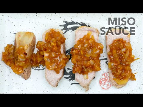 Miso Ginger Sauce Recipe #easyrecipe #easyrecipes