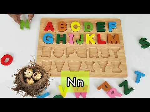 ABC Puzzle for Toddlers | Educational Learning Toy Video for Preschoolers