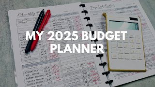 My 2025 Budget Planner