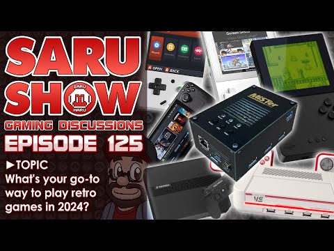 SARUSHOW Ep 125 ► What's your go-to way to play retro games in 2024? #retrogaming #videogames