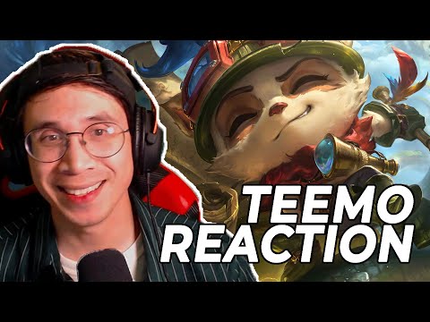 Arcane fan reacts to NEW TEEMO (Voicelines, Skins, & Story) | League of Legends