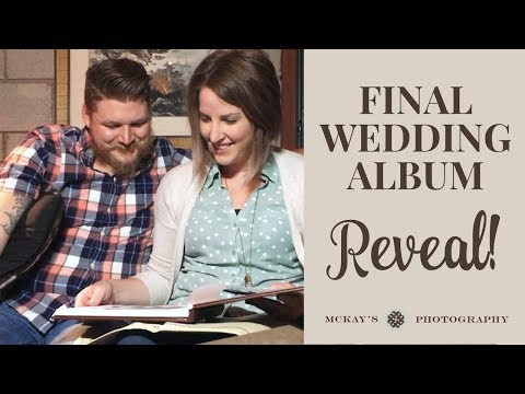 Wedding Album Revealed In-Person: First look with Bride and Groom