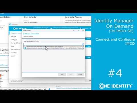 On Demand Services | #2 IMOD-SE | (4) Connect and Configure IMOD