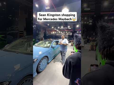 Sean Kingston shopping for Maybach and supercars #shorts #seankingston