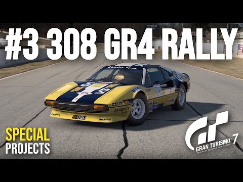 GT7 | #3 Ferrari 308 GTB Group 4 Rally Car Build Tutorial | Special Projects