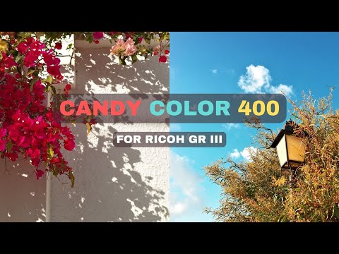 New Film Simulation for Ricoh GR III / GR IIIx - Candy Color 400