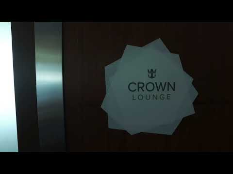 Royal Caribbean Adventure of the Seas Suite Lounge, Crown Lounge, and Viking Crown Lounge