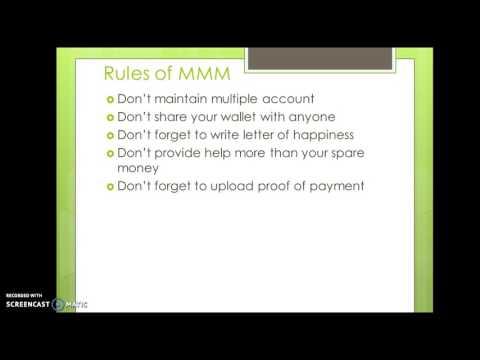 A-Z of MMM Nigeria