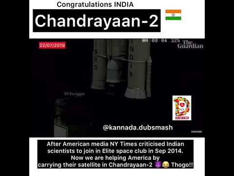 Chandrayaan-2 | India | Moon Mission | Chandrayaan | Kannadadubsmash | Kannadadubsmasharmy | Kdarmy