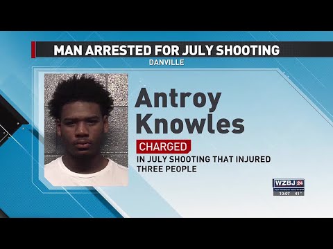 Danville Man Arrested for July Shooting