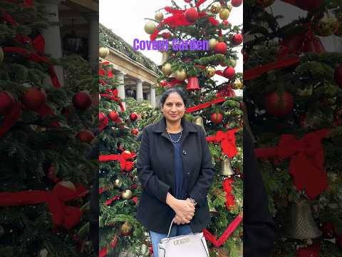 Christmas Tree in Covent Garden#surekhateluguvlogs #teluguvlogs #christmas #ukteluguvlogs