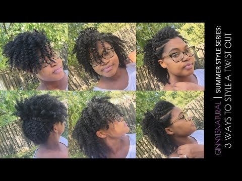 3 Ways to Style a Twist Out on Natural Hair