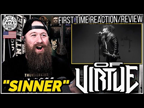 ROADIE REACTIONS | Of Virtue - "Sinner"