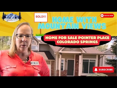 Home For Sale Pointer Place Colorado Springs | Home With Mountain Views in Southern Colorado Springs