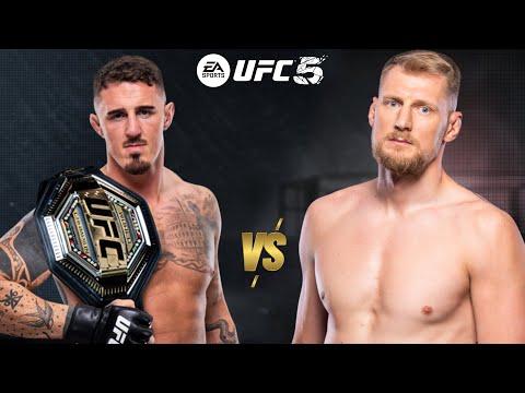 UFC 5 TOM ASPINALL VS. ALEXANDER VOLKOV FOR THE UFC WORLD HEAVYWEIGHT CHAMPIONSHIP BELT!