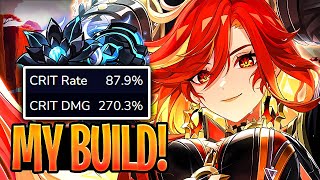 My Artifact Stats & Build For Mavuika | Genshin Impact