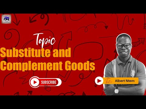 Substitute and Complement Goods - Microeconomics