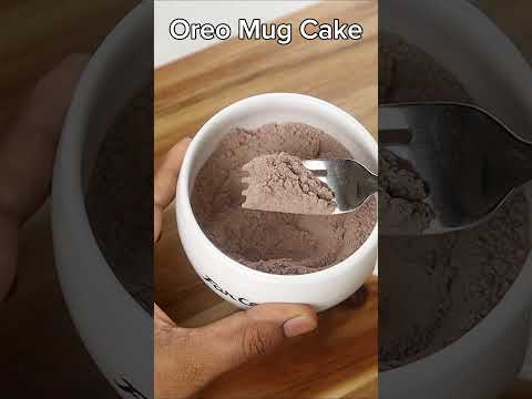 Eggless Oreo mug Cake in 2 minutes🤤 🍫🥣 with perfect measurements