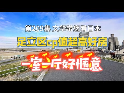 RealEstate不動產-東京足立區CP值超高好房｜愜意一室一廳｜交通便利 [日本房產] [生活] [留學]#life #japan #tokyo #house #youtube #home